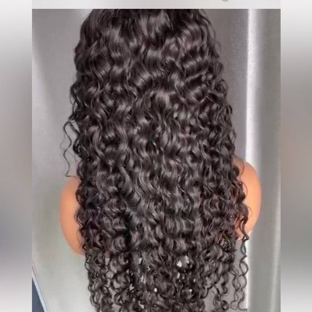 This is a top quality 100% human hair wig! 200% density!